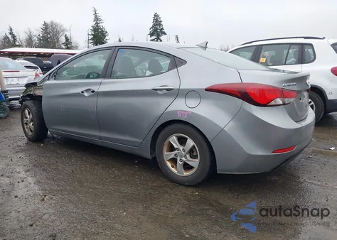 2014 Hyundai Elantra Se z USA, uszkodzony, nr VIN KMHDH4AE6EU159905